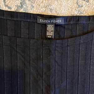 Tencel blend texture stripe tunic